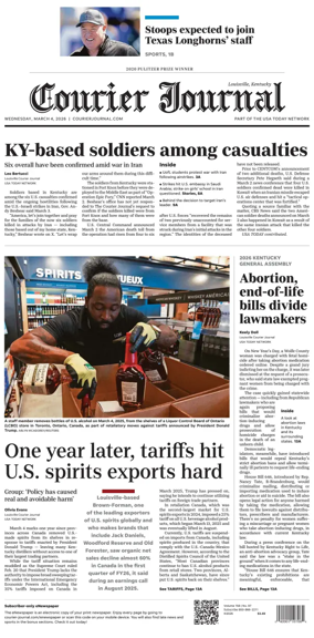 Cover of The Courier-Journal (Louisville)