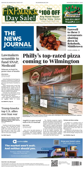 Cover of The News Journal