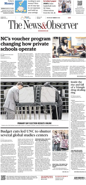 Cover of The News & Observer