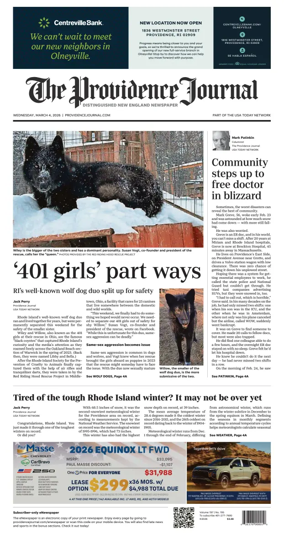 Cover of The Providence Journal