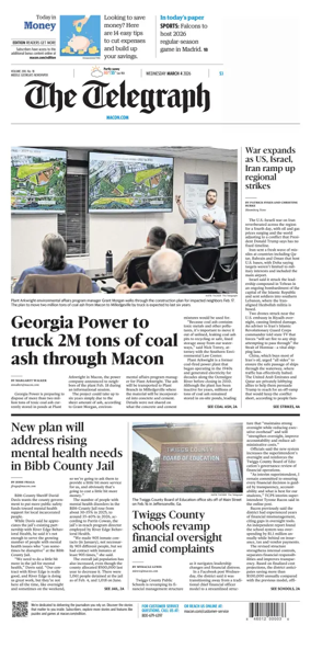 Cover of The Telegraph (Macon)