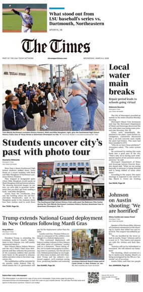 Cover of The Times (Shreveport)