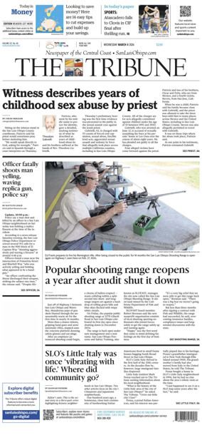 Cover of The Tribune (SLO)