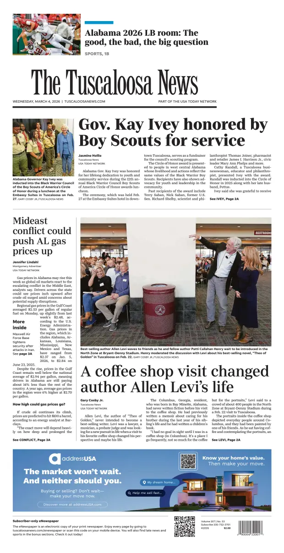 Cover of The Tuscaloosa News