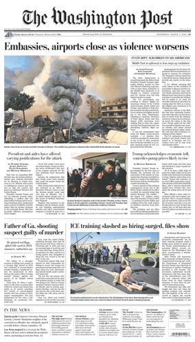 Cover of The Washington Post