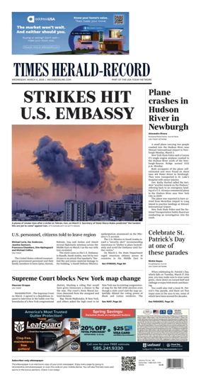 Cover of Times Herald-Record