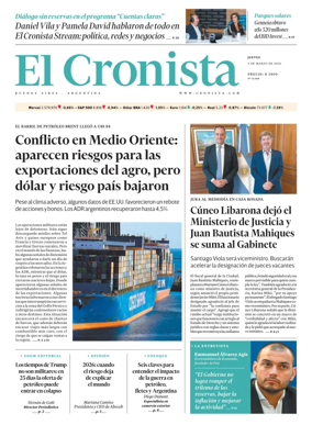 Cover of El Cronista