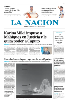 Cover of La Nacion