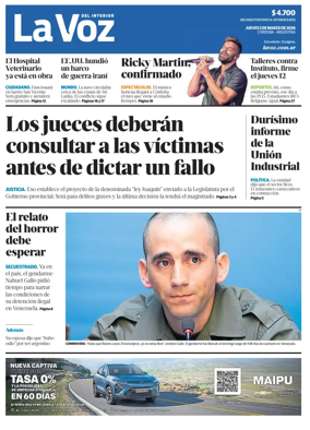 Cover of La Voz del Interior