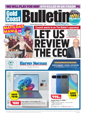 Cover of The Gold Coast Bulletin
