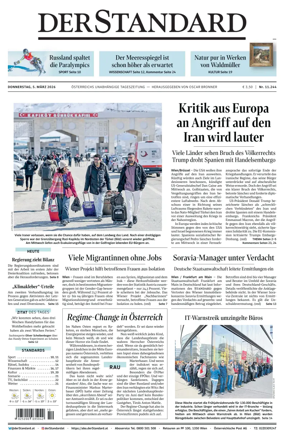 Cover of Der Standard