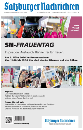 Cover of Salzburger Nachrichten