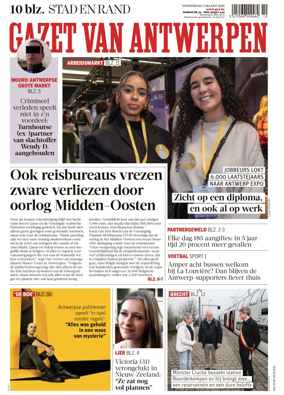 Cover of Gazet van Antwerpen Stad en Rand