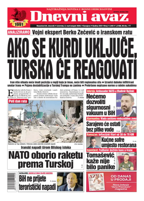 Cover of Dnevni avaz
