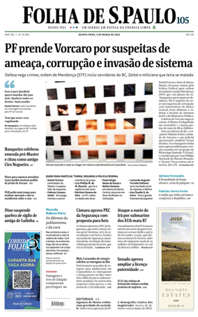 Cover of Folha de S.Paulo