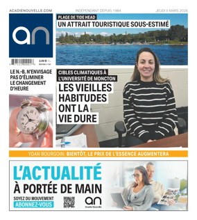 Cover of Acadie Nouvelle