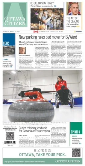 Cover of Ottawa Citizen