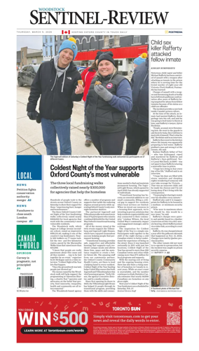 Cover of Sentinel-Review (Woodstock)