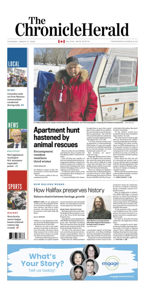 Cover of The Chronicle Herald (Metro)