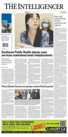 Cover of The Intelligencer (Belleville)