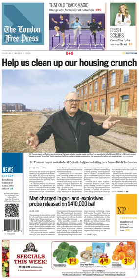 Cover of The London Free Press