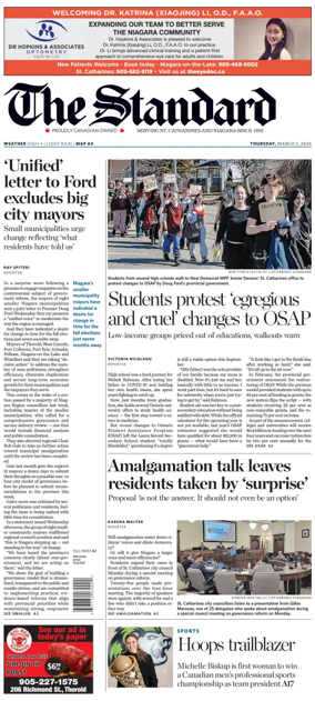 Cover of The Standard (St. Catharines)