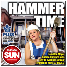 Cover of Toronto Sun