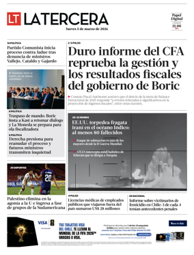 Cover of La Tercera