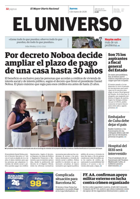 Cover of El Universo