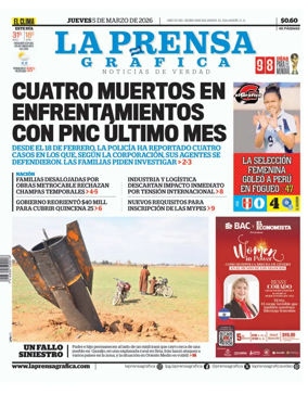 Cover of La Prensa Grafica