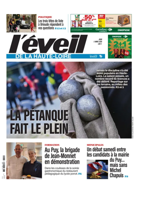 Cover of L'Eveil de la Haute-Loire