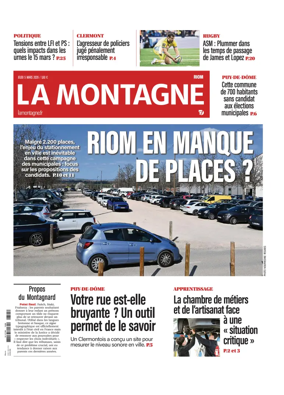 Cover of La Montagne (Riom)