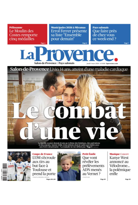 Cover of La Provence Salon-de-Provence / Pays salonais