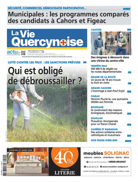 Cover of La Vie Quercynoise