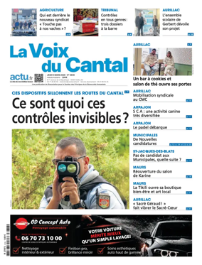 Cover of La Voix du Cantal