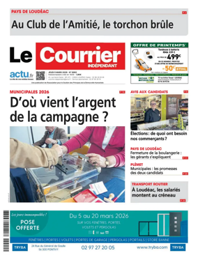 Cover of Le Courrier Independant