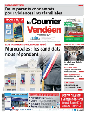 Cover of Le Courrier Vendeen