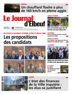 Cover of Le Journal d'Elbeuf