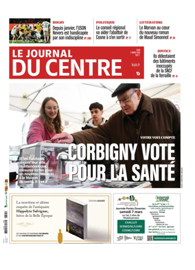 Cover of Le Journal du Centre