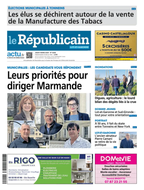 Cover of Le Republicain (Lot-et-Garonne)