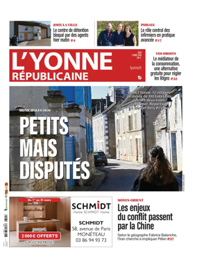 Cover of L'Yonne Republicaine