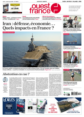 Cover of Ouest France (Caen - Bayeux - Falaise - Vire)