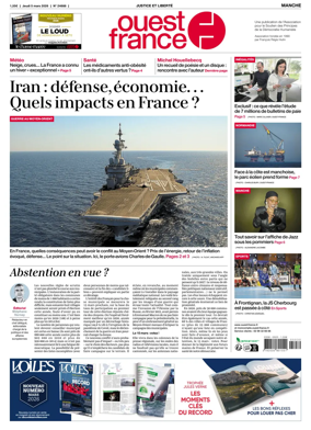 Cover of Ouest France (Manche)