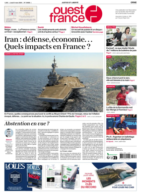 Cover of Ouest France (Orne)