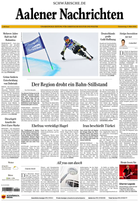 Cover of Aalener Nachrichten