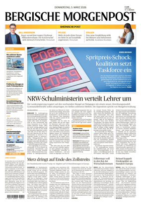 Cover of Bergische Morgenpost Wermelskirchen/Huckeswagen/Radevormwald