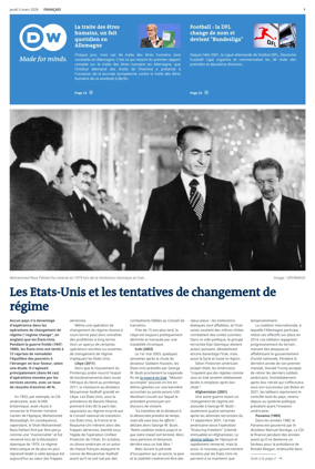 Cover of Deutsche Welle (French Edition)