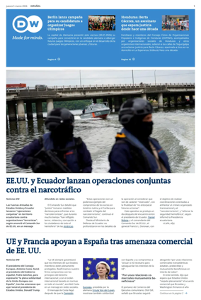 Cover of Deutsche Welle (Spanish edition)