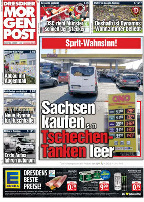 Cover of Dresdner Morgenpost