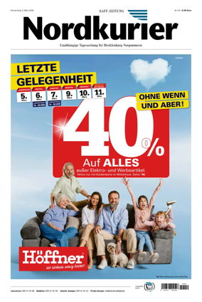 Cover of Haff-Zeitung